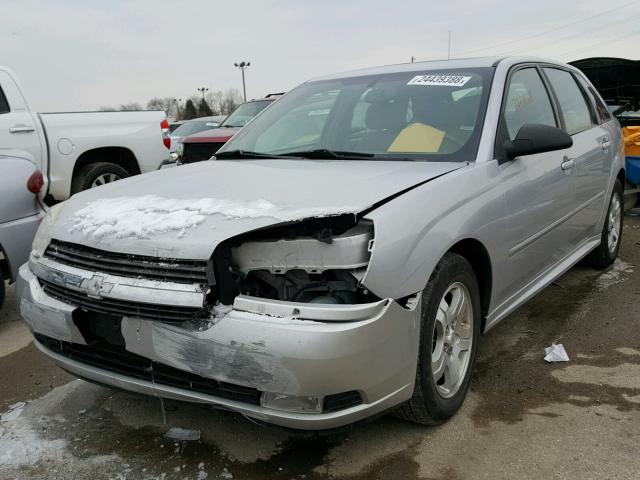 1G1ZU64834F157046 - 2004 CHEVROLET MALIBU MAX GRAY photo 2