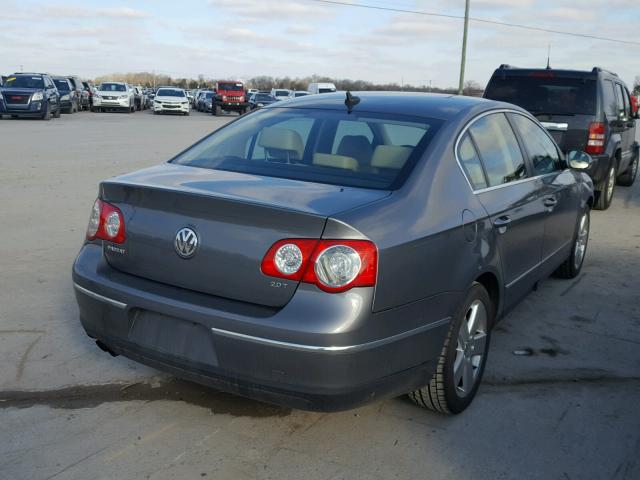 WVWAK73C48E129032 - 2008 VOLKSWAGEN PASSAT KOM GRAY photo 4