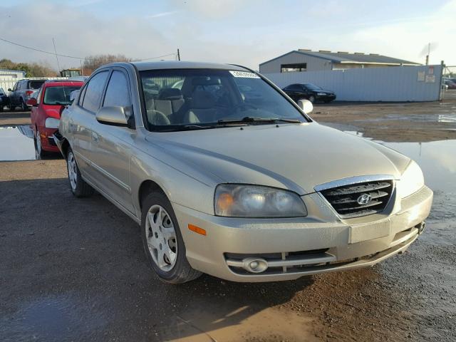 KMHDN46D35U196533 - 2005 HYUNDAI ELANTRA GL BEIGE photo 1