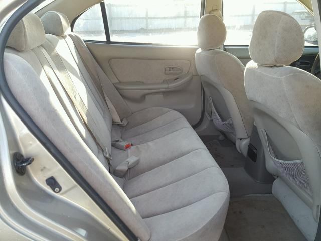 KMHDN46D35U196533 - 2005 HYUNDAI ELANTRA GL BEIGE photo 6