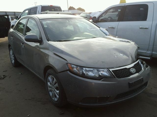 KNAFU4A26C5628428 - 2012 KIA FORTE EX GRAY photo 1