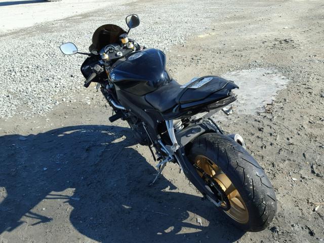 JYARJ16E19A017728 - 2009 YAMAHA YZFR6 BLACK photo 3