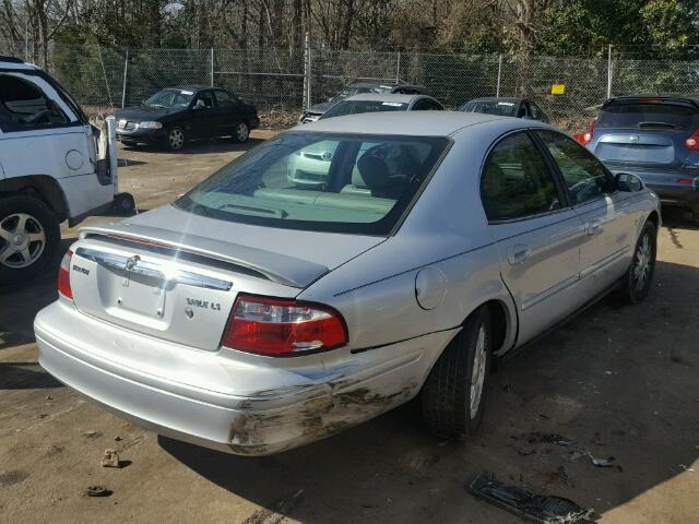 1MEFM55S14A604824 - 2004 MERCURY SABLE LS P SILVER photo 4