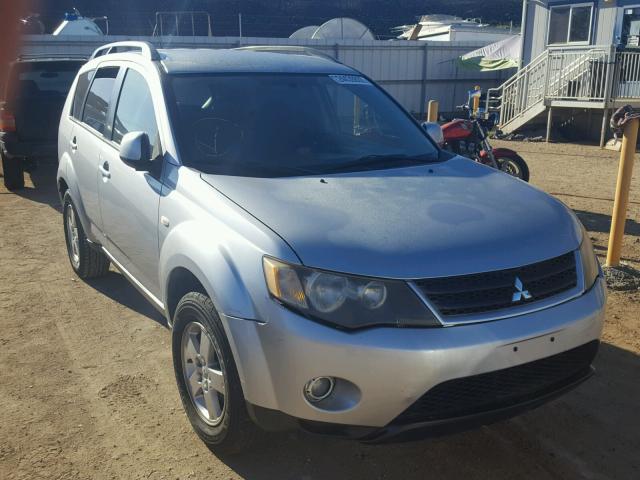 JA4LT21W98Z004942 - 2008 MITSUBISHI OUTLANDER SILVER photo 1