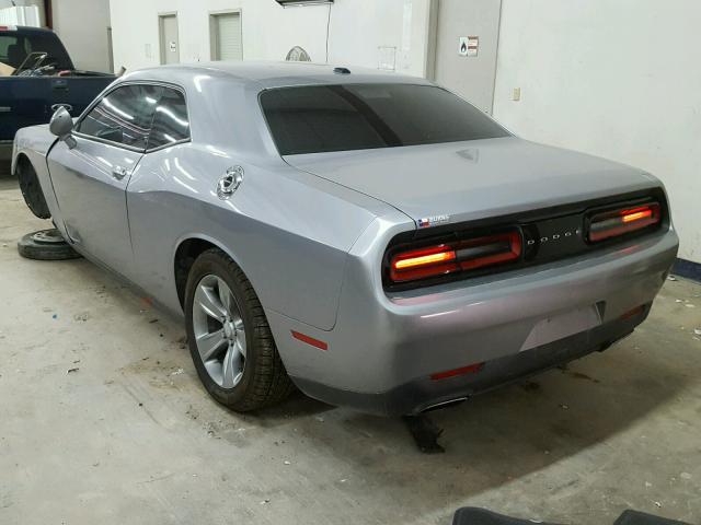 2C3CDZAG0FH703804 - 2015 DODGE CHALLENGER SILVER photo 3