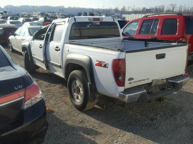 1GCDS136948160659 - 2004 CHEVROLET COLORADO WHITE photo 3