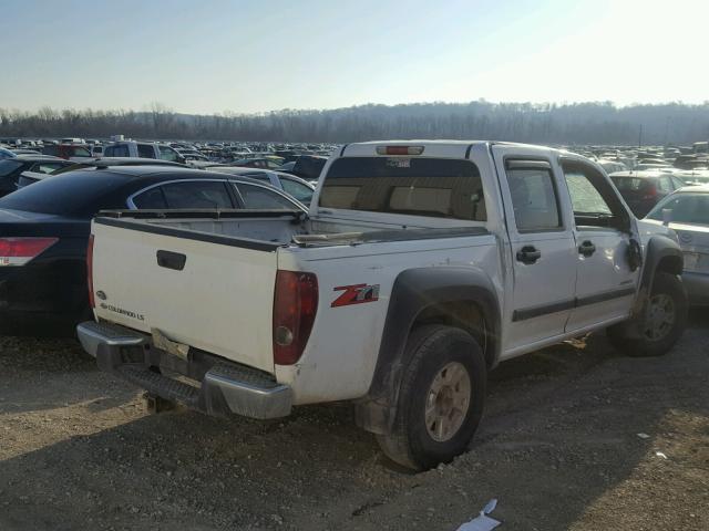 1GCDS136948160659 - 2004 CHEVROLET COLORADO WHITE photo 4