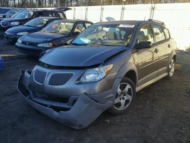 5Y2SL65808Z415361 - 2008 PONTIAC VIBE GRAY photo 2