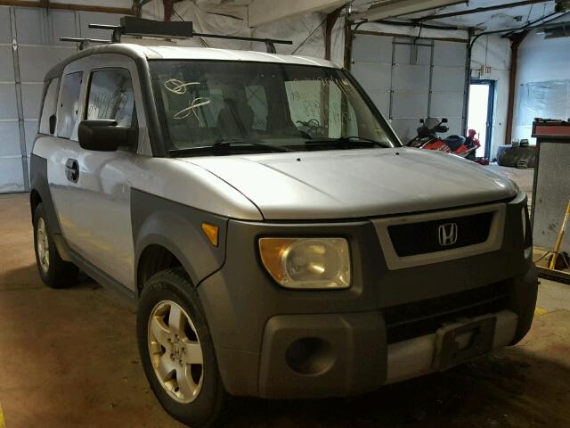 5J6YH28573L051225 - 2003 HONDA ELEMENT EX SILVER photo 1