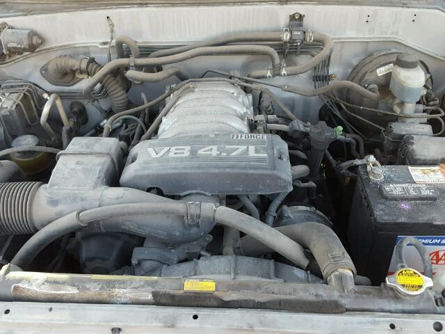 5TDZT34A83S174399 - 2003 TOYOTA SEQUOIA SR SILVER photo 7