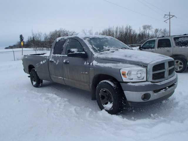 1D7HU18208J152892 - 2008 DODGE RAM 1500 S GRAY photo 1