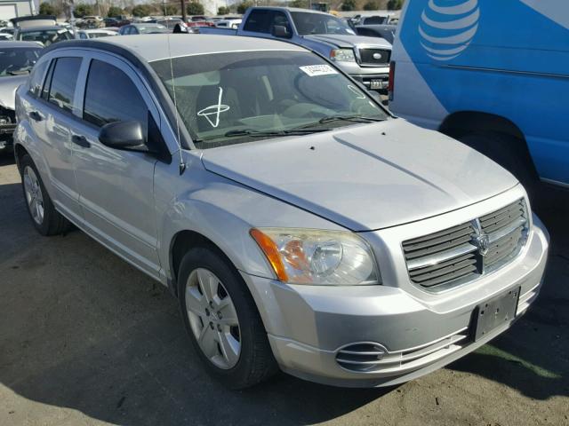 1B3HB48B27D549875 - 2007 DODGE CALIBER SX SILVER photo 1