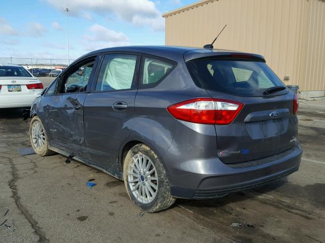 1FADP5AU2DL529455 - 2013 FORD C-MAX SE GRAY photo 3