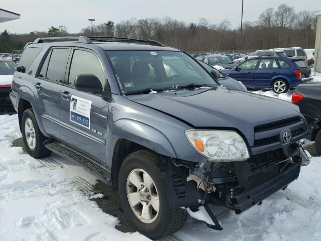 JTEBU14R440054575 - 2004 TOYOTA 4RUNNER SR BLUE photo 1