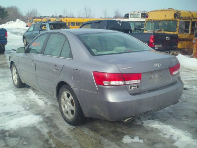 5NPEU46F16H139577 - 2006 HYUNDAI SONATA GLS GRAY photo 3