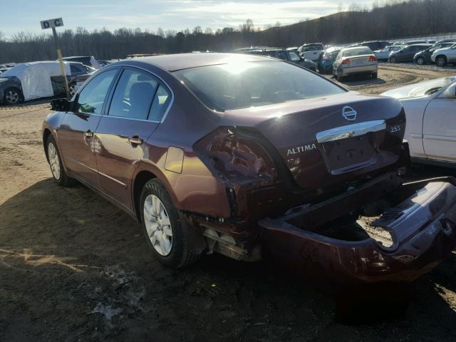 1N4AL2AP0CC258742 - 2012 NISSAN ALTIMA BAS MAROON photo 3