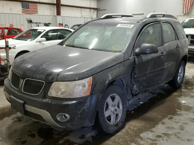 2CKDL33F286011426 - 2008 PONTIAC TORRENT BLACK photo 2