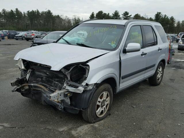 SHSRD78833U112045 - 2003 HONDA CR-V EX SILVER photo 2