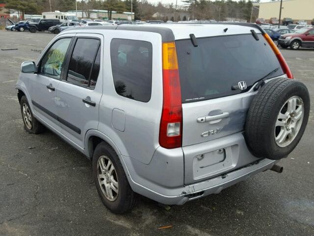 SHSRD78833U112045 - 2003 HONDA CR-V EX SILVER photo 3