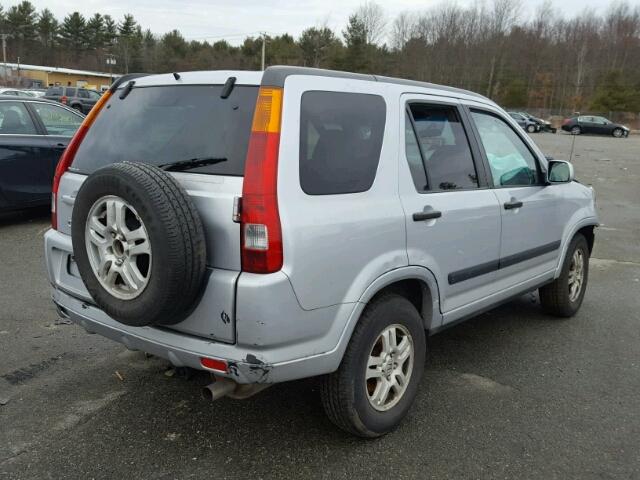 SHSRD78833U112045 - 2003 HONDA CR-V EX SILVER photo 4