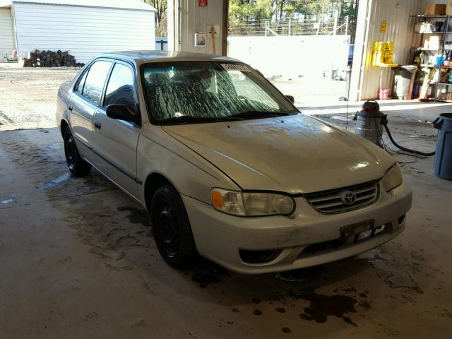 1NXBR12E52Z571780 - 2002 TOYOTA COROLLA CE SILVER photo 1