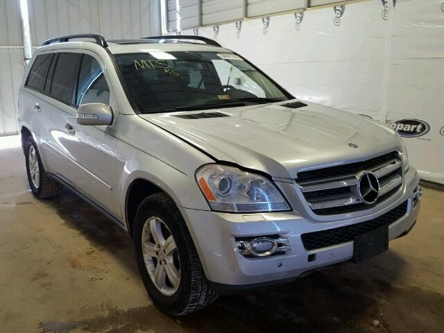 4JGBF71EX7A238013 - 2007 MERCEDES-BENZ GL 450 4MA SILVER photo 1