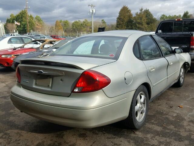 1FAFP53U93A224079 - 2003 FORD TAURUS SE TAN photo 4