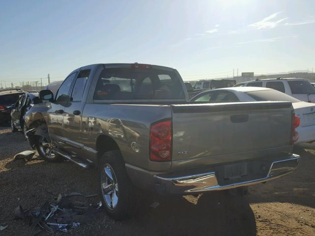 1D7HA18247S132999 - 2007 DODGE RAM 1500 S BROWN photo 3