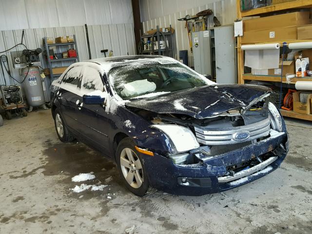 3FAFP07Z26R153987 - 2006 FORD FUSION SE BLUE photo 1