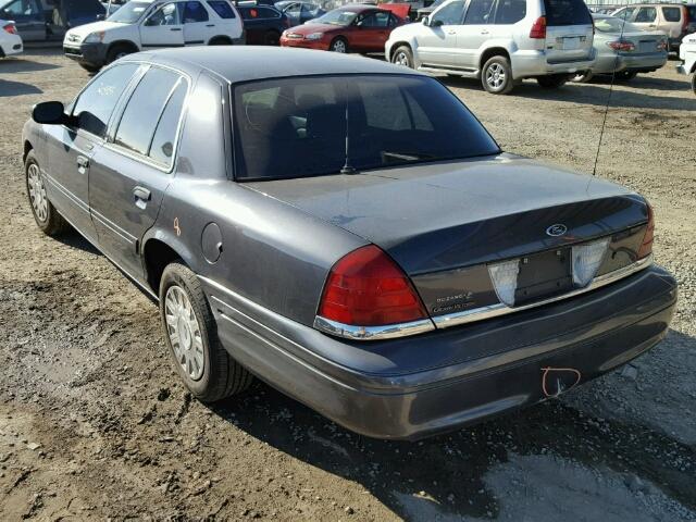 2FAFP73W05X127358 - 2005 FORD CROWN VICT GRAY photo 3