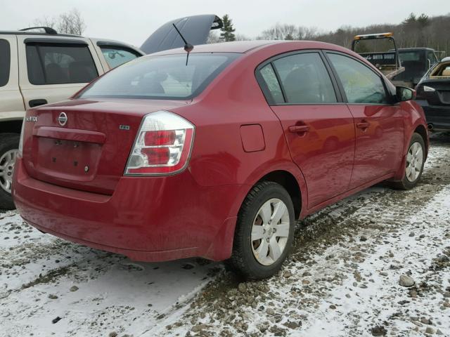 3N1AB61E79L635702 - 2009 NISSAN SENTRA 2.0 RED photo 4