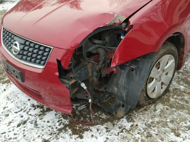 3N1AB61E79L635702 - 2009 NISSAN SENTRA 2.0 RED photo 9