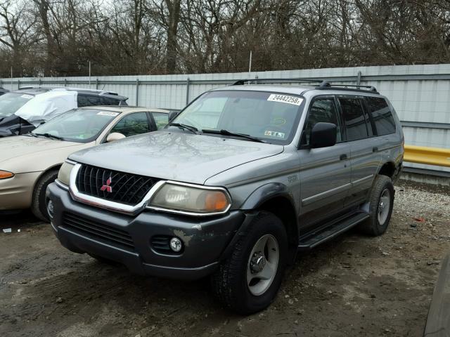 JA4MT31H5YP032566 - 2000 MITSUBISHI MONTERO SP SILVER photo 2