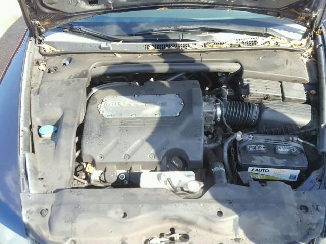 19UUA66245A019812 - 2005 ACURA TL BLUE photo 7