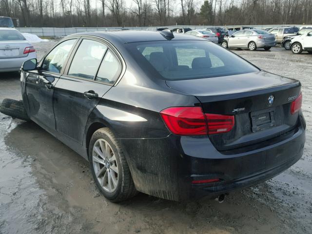 WBA8E5G56HNU22451 - 2017 BMW 320 XI BLACK photo 3