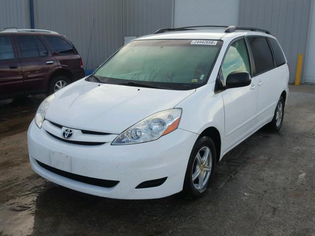 5TDZK23C19S276118 - 2009 TOYOTA SIENNA WHITE photo 2