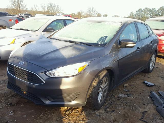 1FADP3F28FL381505 - 2015 FORD FOCUS SE GRAY photo 2