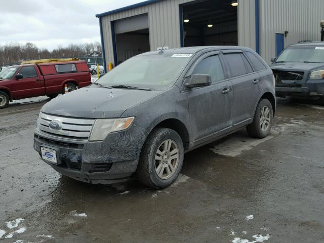 2FMDK46C98BB18980 - 2008 FORD EDGE SE BLUE photo 2