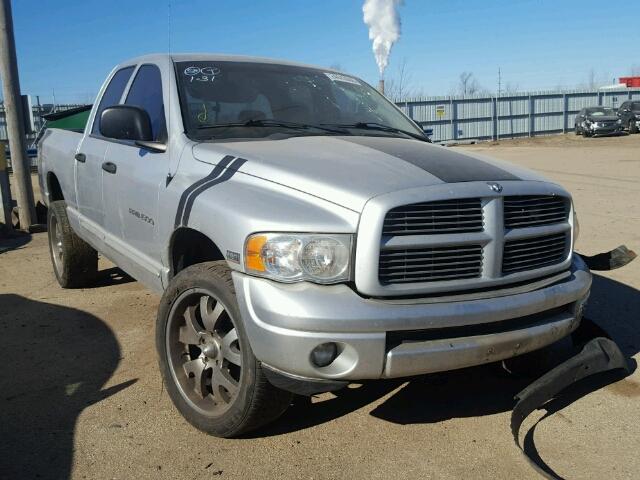 1D7HU18D94S788734 - 2004 DODGE RAM 1500 S SILVER photo 1