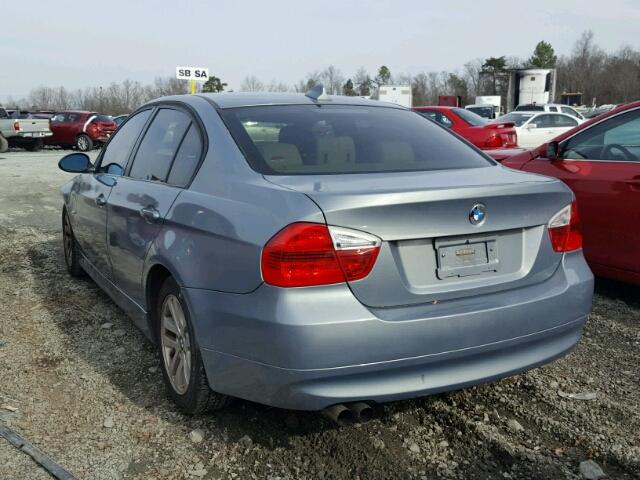 WBAVB13506PT07260 - 2006 BMW 325 I BLUE photo 3