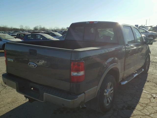 1FTPW14595FA80590 - 2005 FORD F150 SUPER BROWN photo 4