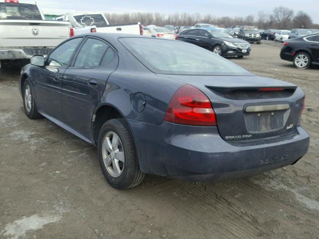 2G2WP552481123172 - 2008 PONTIAC GRAND PRIX GRAY photo 3