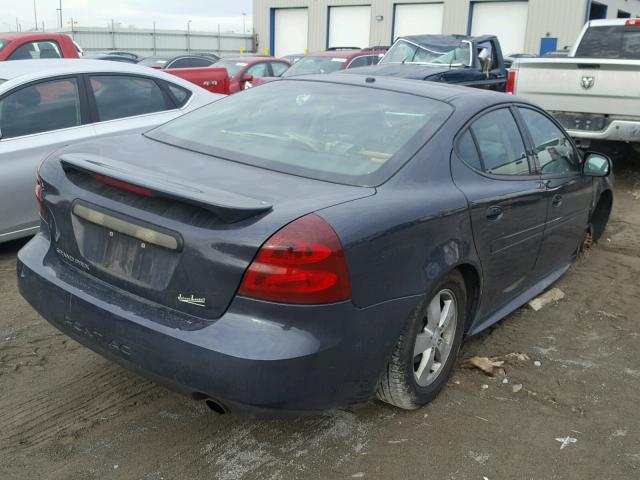 2G2WP552481123172 - 2008 PONTIAC GRAND PRIX GRAY photo 4