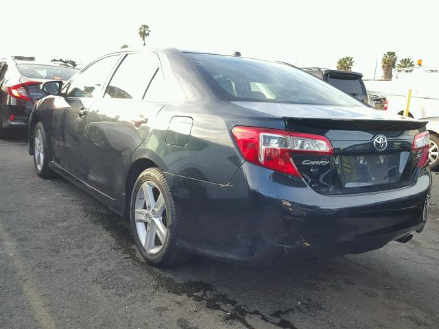 4T1BF1FK6DU649947 - 2013 TOYOTA CAMRY L BLACK photo 3