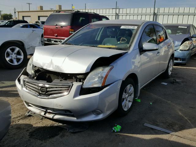 3N1AB6AP7AL666566 - 2010 NISSAN SENTRA 2.0 SILVER photo 2