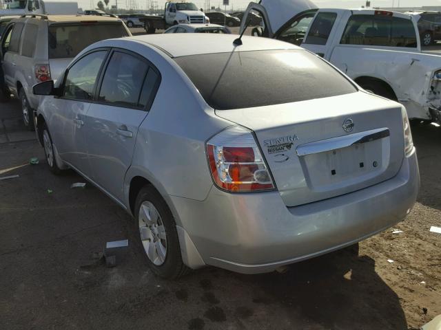 3N1AB6AP7AL666566 - 2010 NISSAN SENTRA 2.0 SILVER photo 3