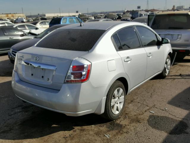 3N1AB6AP7AL666566 - 2010 NISSAN SENTRA 2.0 SILVER photo 4