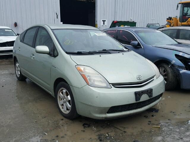 JTDKB20U077643418 - 2007 TOYOTA PRIUS GREEN photo 1