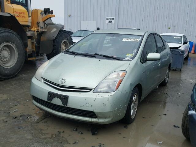 JTDKB20U077643418 - 2007 TOYOTA PRIUS GREEN photo 2