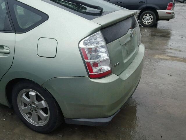 JTDKB20U077643418 - 2007 TOYOTA PRIUS GREEN photo 9